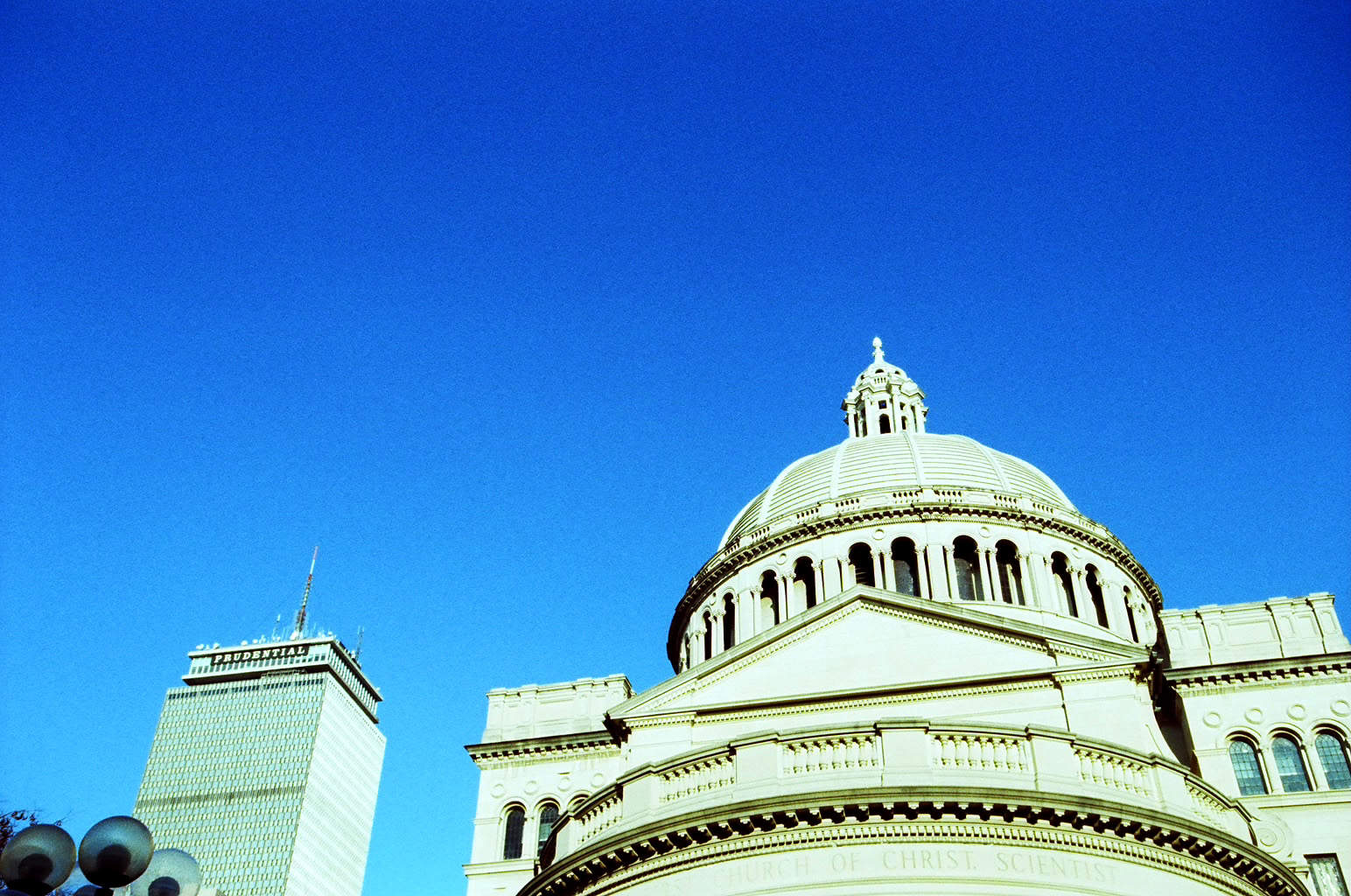 The Pru and the Christian Science Church. Boston, MA